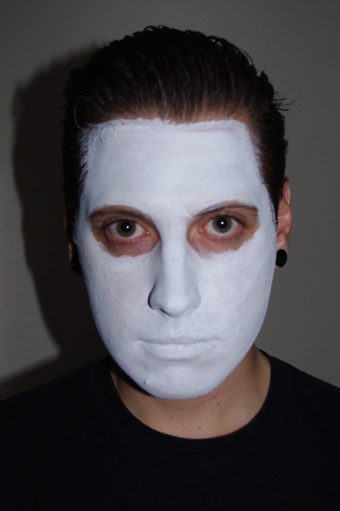 How to paint my face white for halloween | senger's blog