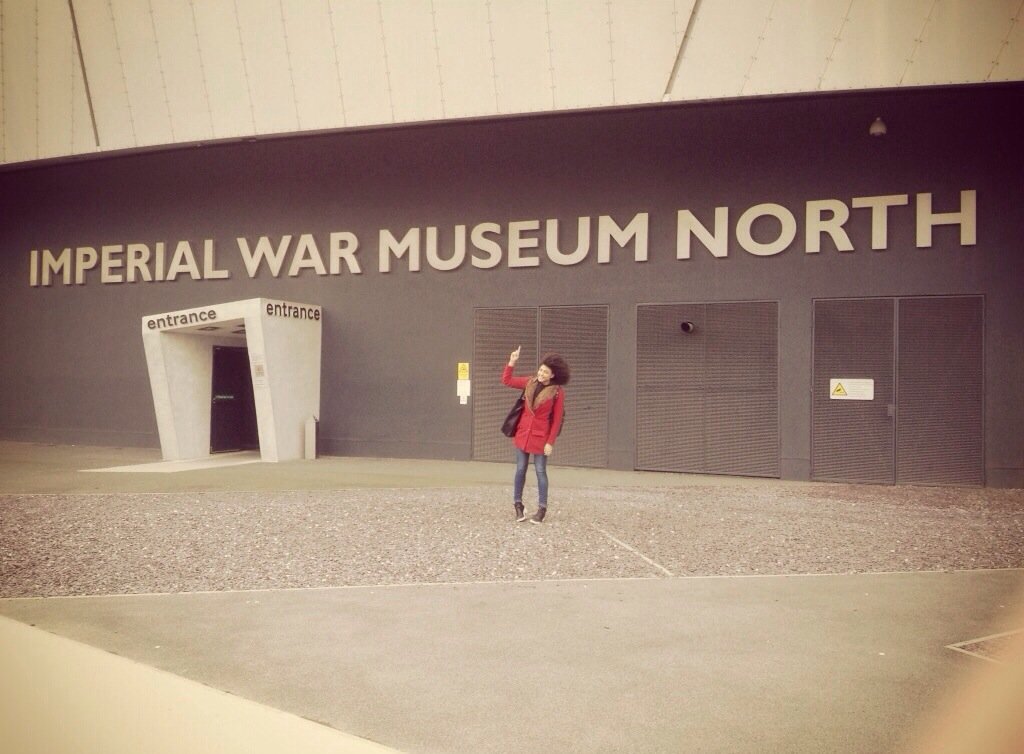 Samio at the Imperial War Museum Manchester
