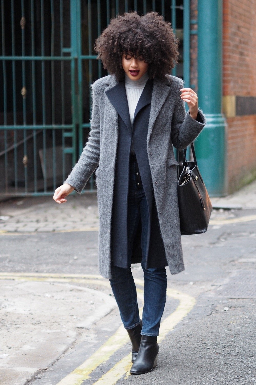 autumn winter layering outfit