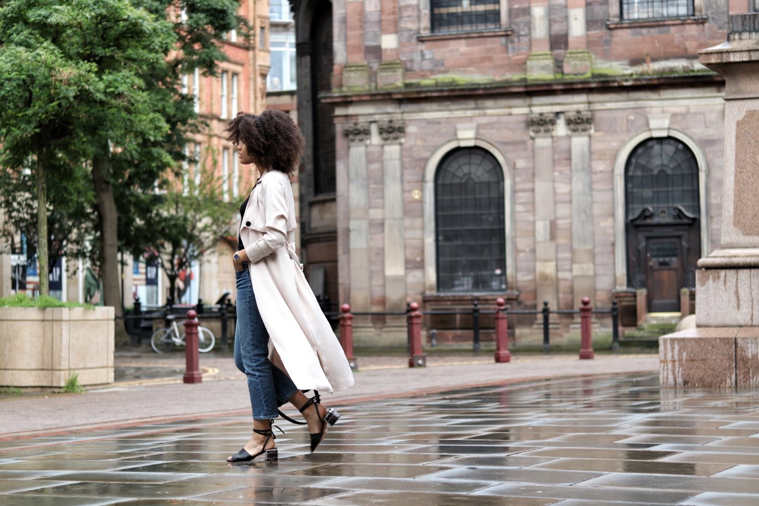 How to wear a satin trench coat womens